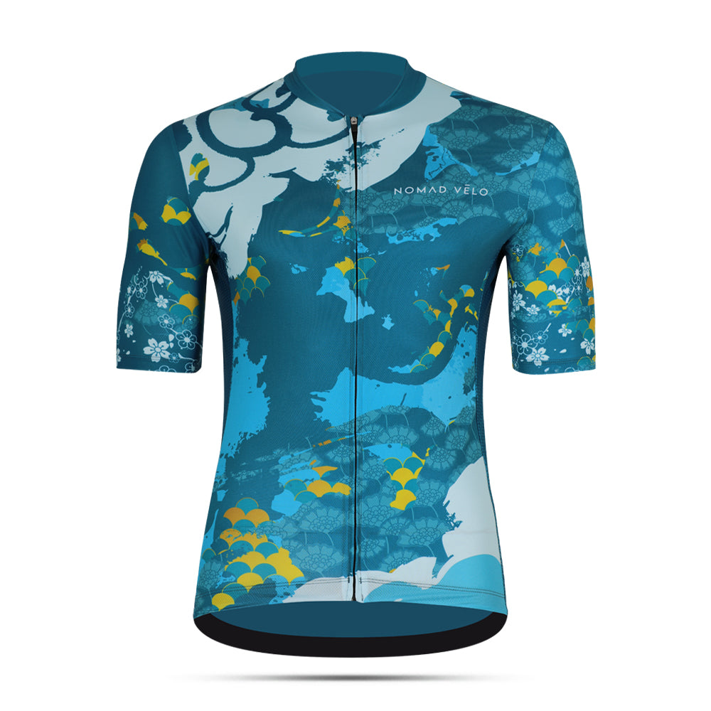 Sea-Inspired Aero Jersey for Coastal Rides – Mediterranean Jersey