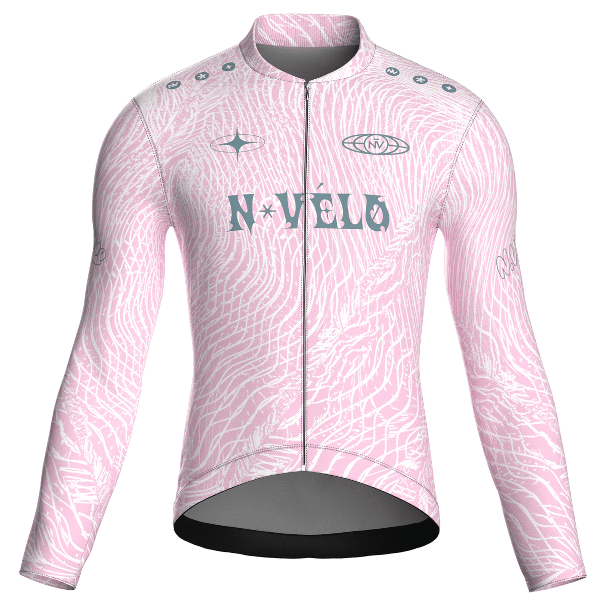 Coco Pink Long Sleeve Jersey | Nomad Vélo