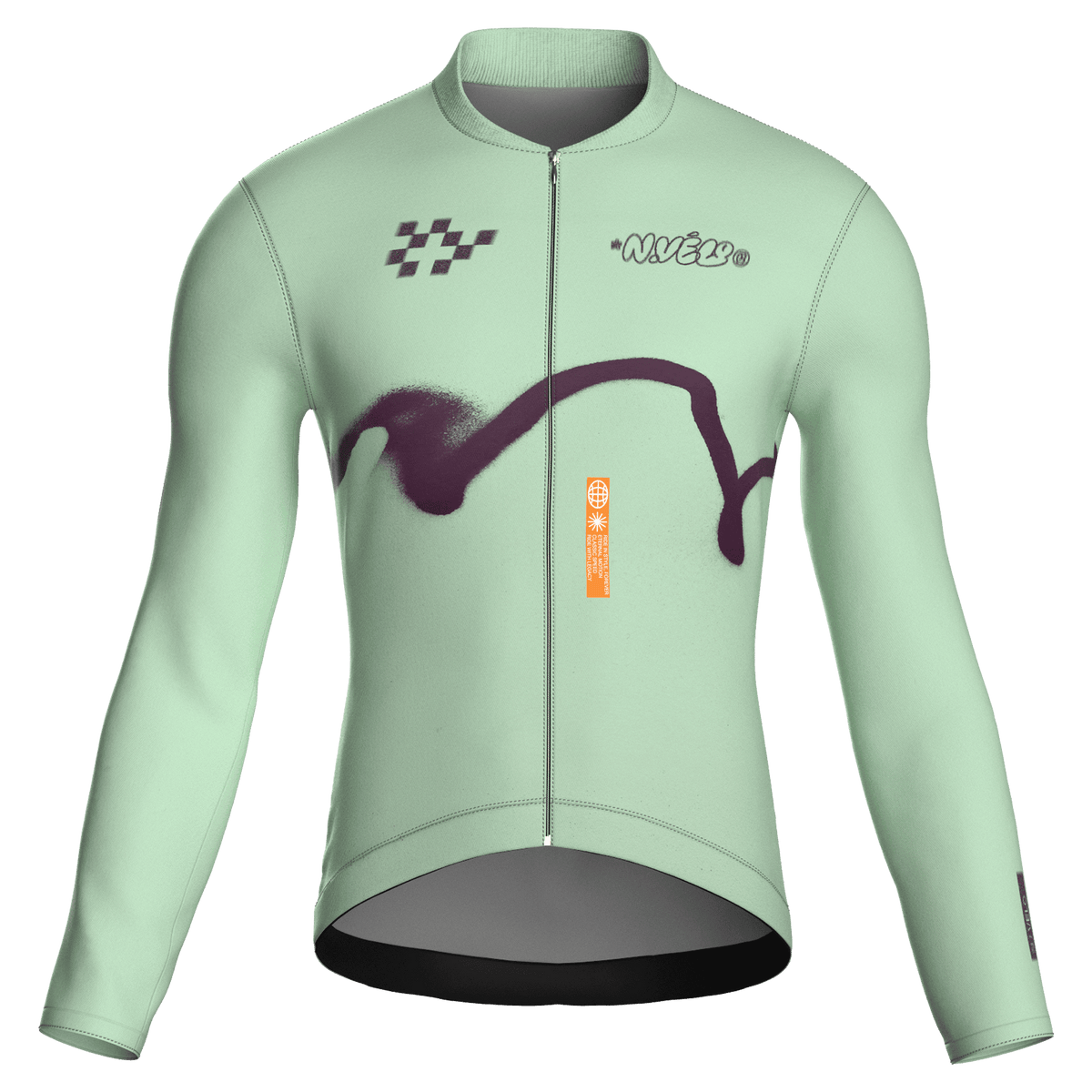 Haze Menthol Jersey – Cycling Long Sleeve Race Fit