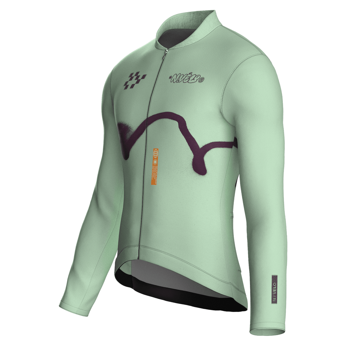 Haze Menthol Jersey – Cycling Long Sleeve Race Fit