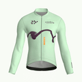 Haze Menthol Jersey – Cycling Long Sleeve Race Fit