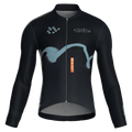 Haze Ink Jersey – Cycling Long Sleeve Race Fit