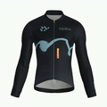 Haze Ink Jersey – Cycling Long Sleeve Race Fit