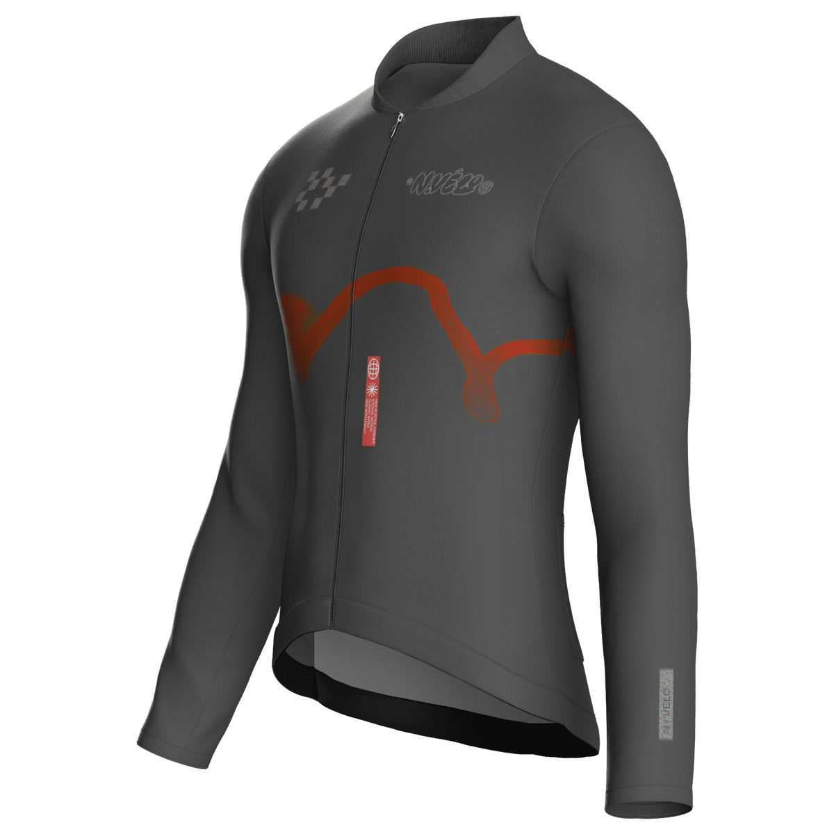 Haze Ferro Jersey – Cycling Long Sleeve Race Fit