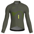 Haze Moss Jersey – Cycling Long Sleeve Race Fit