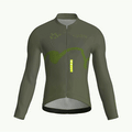 Haze Moss Jersey – Cycling Long Sleeve Race Fit