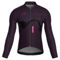 Haze Mulberry Jersey – Cycling Long Sleeve Race Fit
