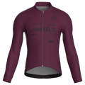 Element Burgundy Long Sleeve Jersey | Nomad Vélo