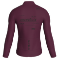 Element Burgundy Long Sleeve Jersey | Nomad Vélo