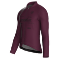 Element Burgundy Long Sleeve Jersey | Nomad Vélo