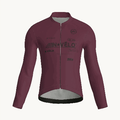 Element Burgundy Long Sleeve Jersey | Nomad Vélo