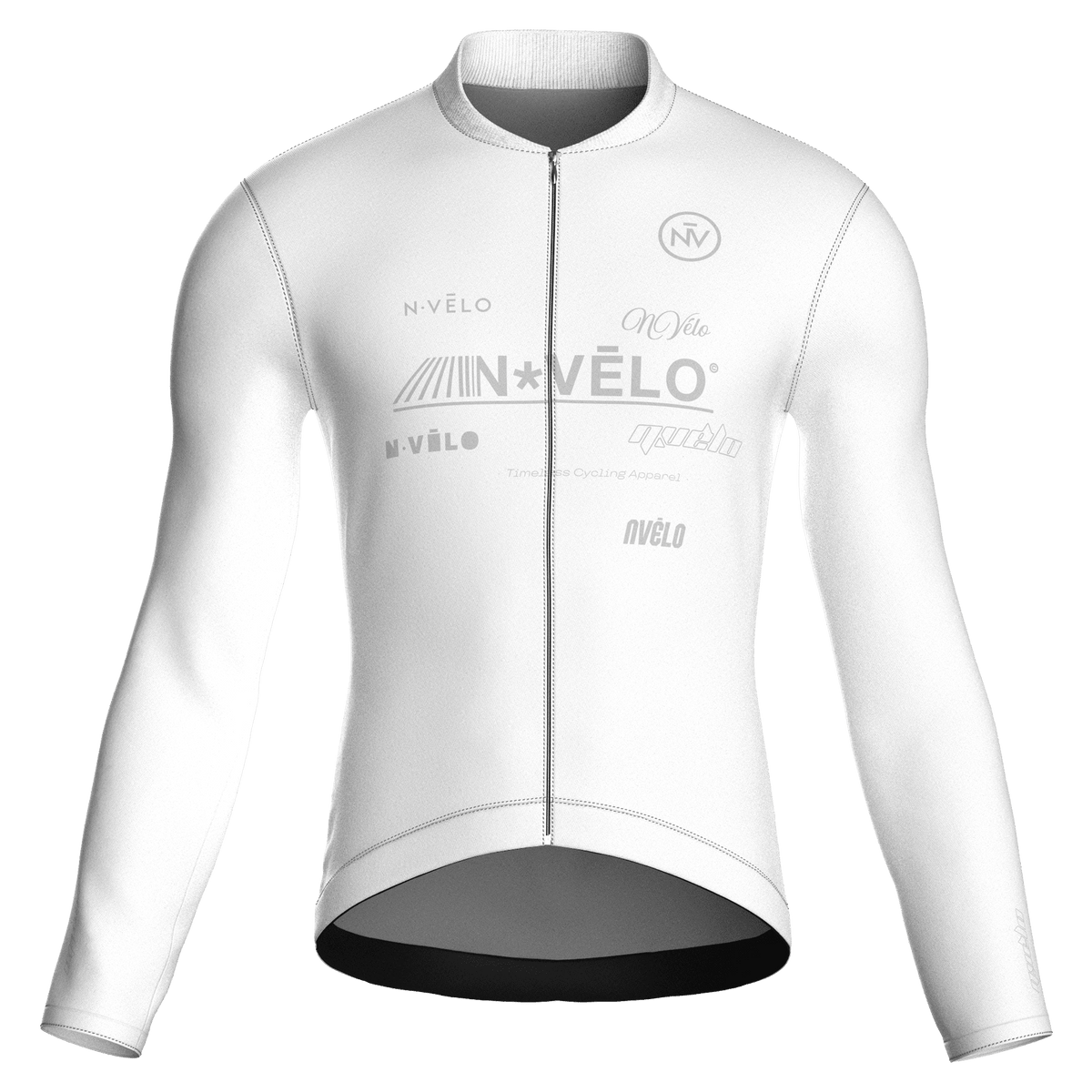 Element White Long Sleeve Jersey | Nomad Vélo