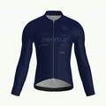Element Dark Blue Long Sleeve Jersey | Nomad Vélo