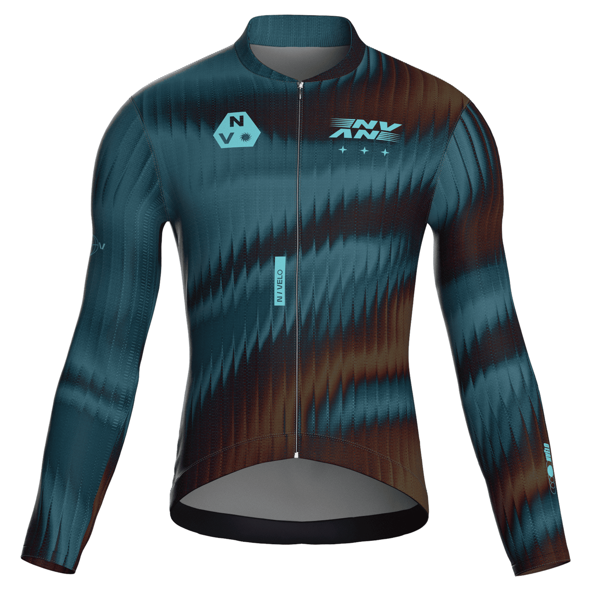Signal Petrol Jersey – Cycling Long Sleeve Race Fit