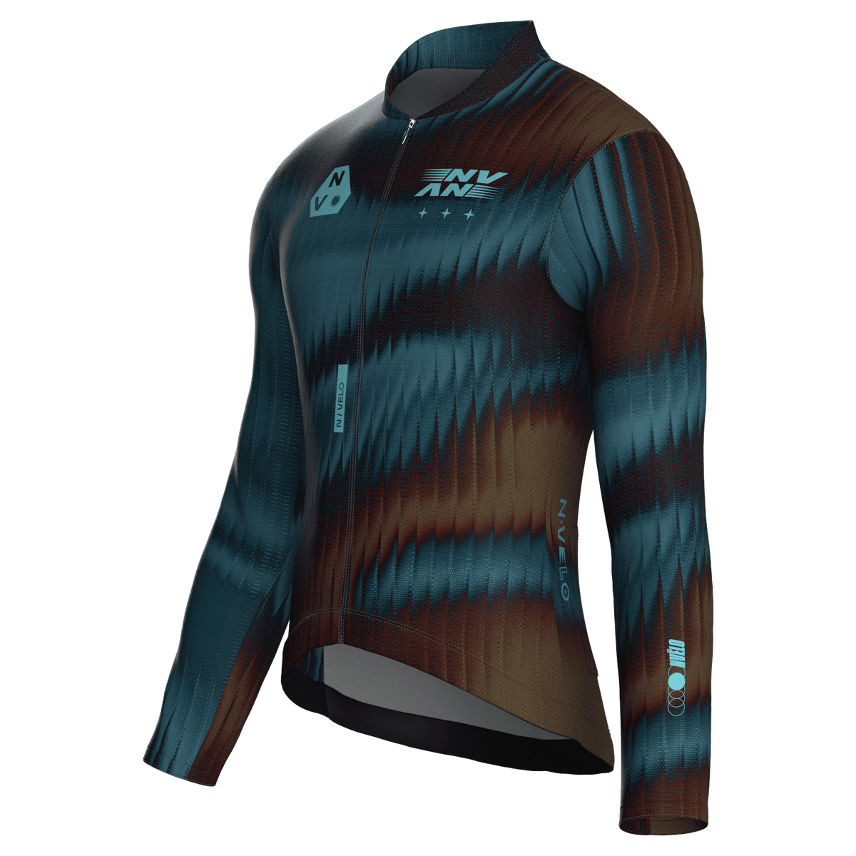 Signal Petrol Jersey – Cycling Long Sleeve Race Fit