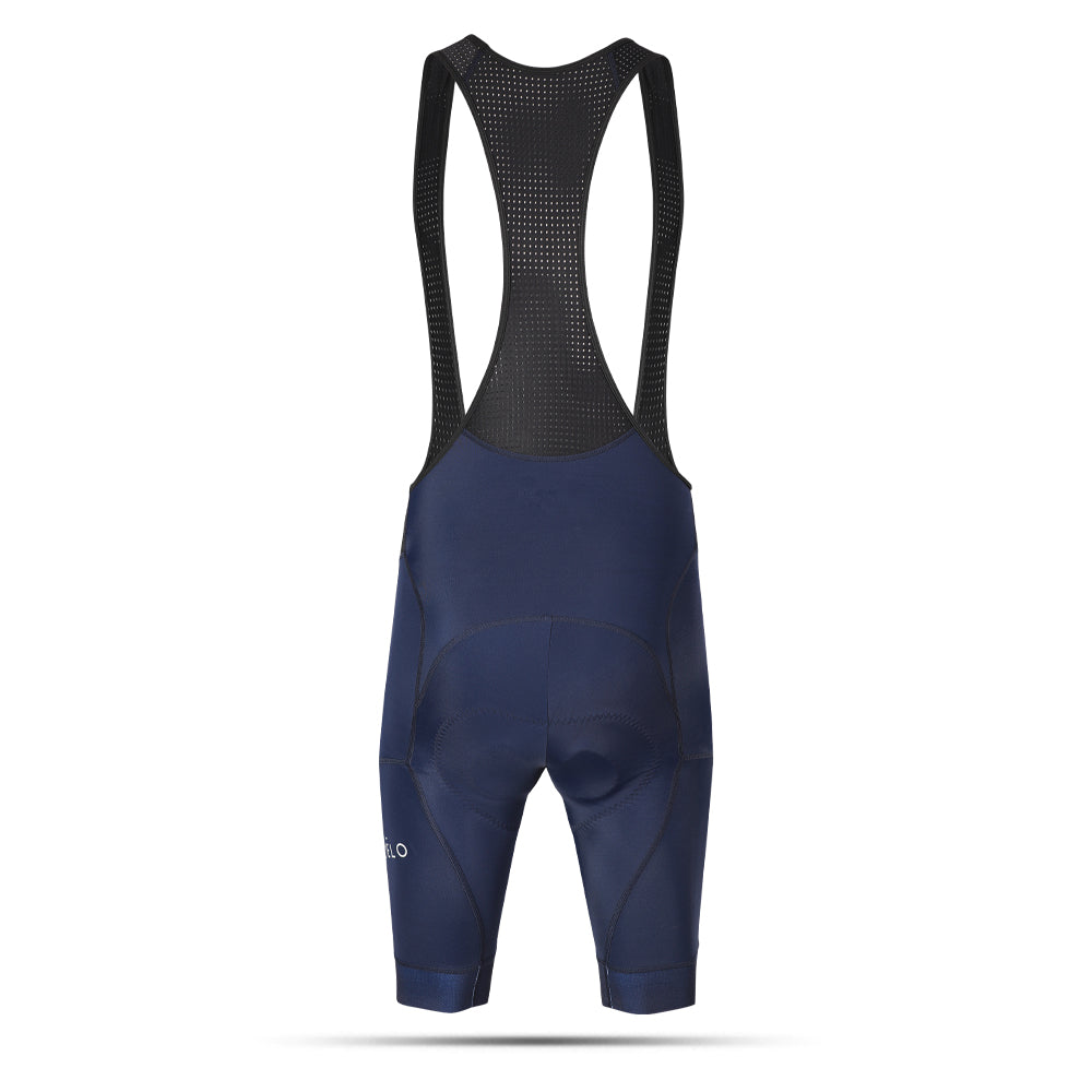 Cycling Navy Blue Bib Shorts – Padded Race-Ready Performance