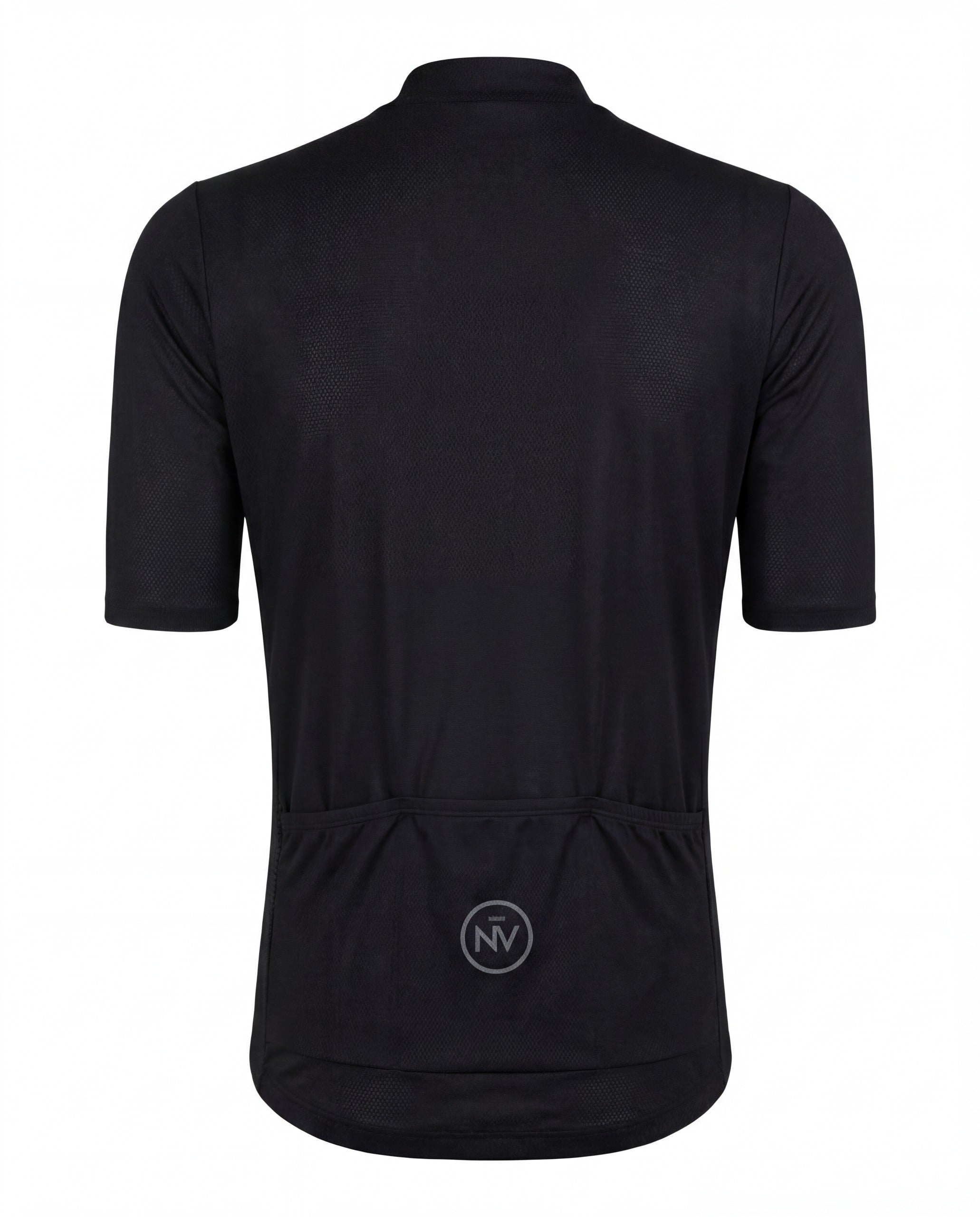 Cycling Power Black Jersey – Short Sleeve Race Fit Aerodynamic | Nomad Vélo