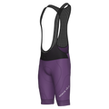 Cycling Purple Bib Shorts – Padded Performance with K10 Graphene Chamois for Long Rides | Nomad Vélo