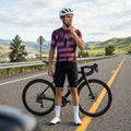 Rush Mauve Jersey – Cycling Short Sleeve Race Fit