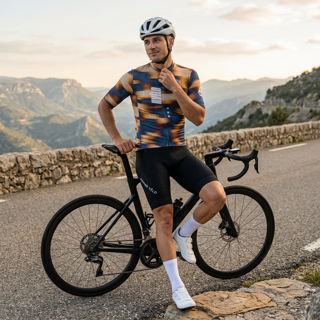 Volt Amber Jersey – Cycling Short Sleeve Race Fit