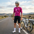 Volt Fuchsia Jersey – Cycling Short Sleeve Race Fit