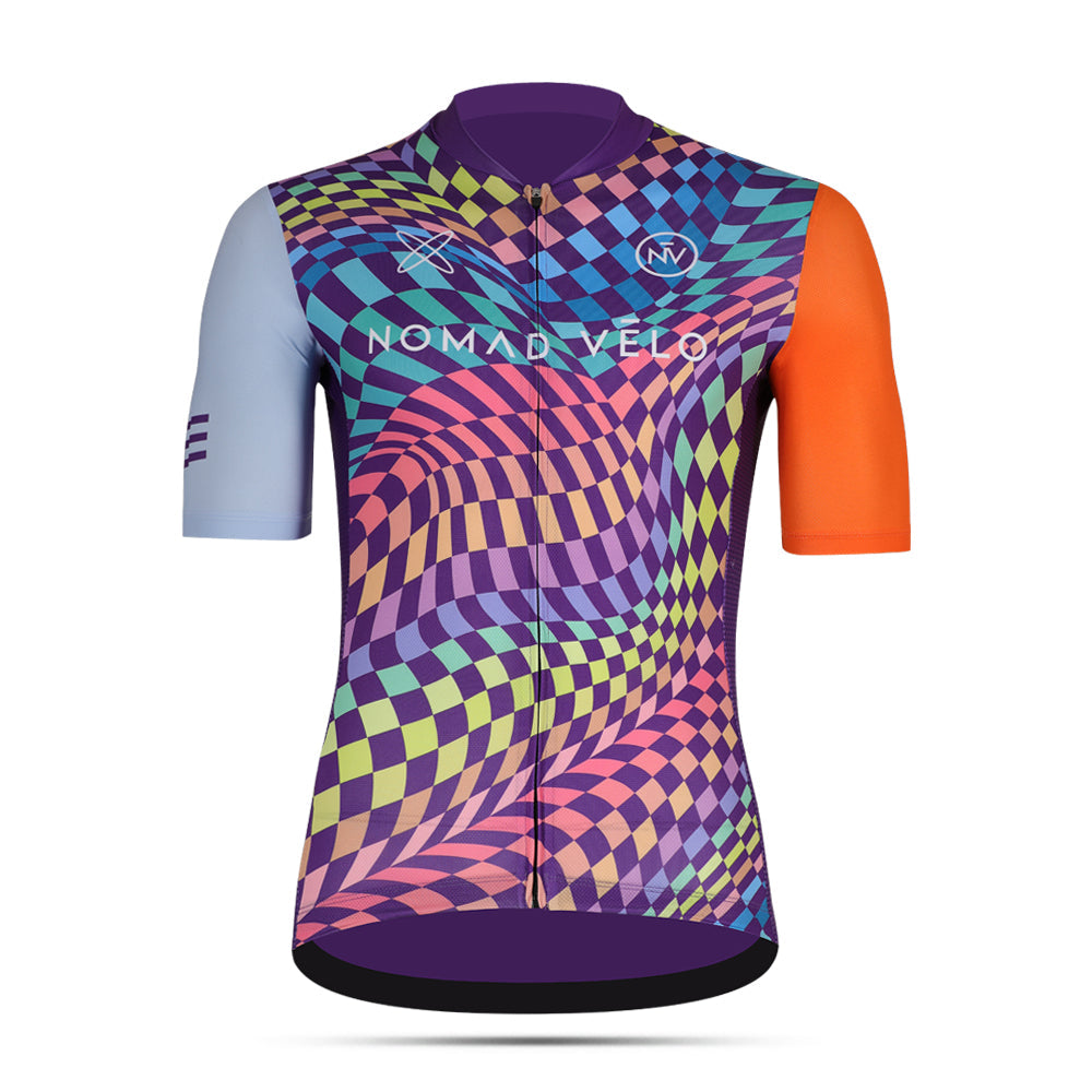 Spiral Graphic Cycling Jersey with Aero Fit – Spiral Jersey