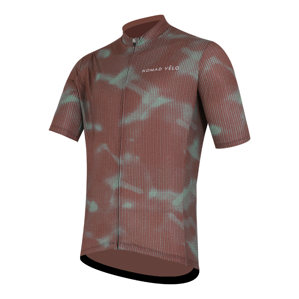 Lava-Inspired Cycling Jersey with Race Fit – Volcano Jersey
