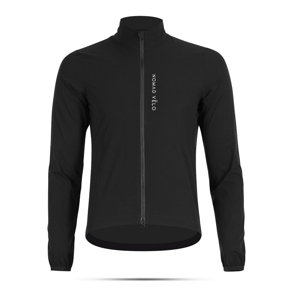 Windproof Cycling Jacket – Lightweight Aero Protection Race Fit | Nomad Vélo