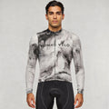 Cycling Obsidian Long Sleeve Jersey – Aero Fit Thermal Black Sleek Design Winter | Nomad Vélo