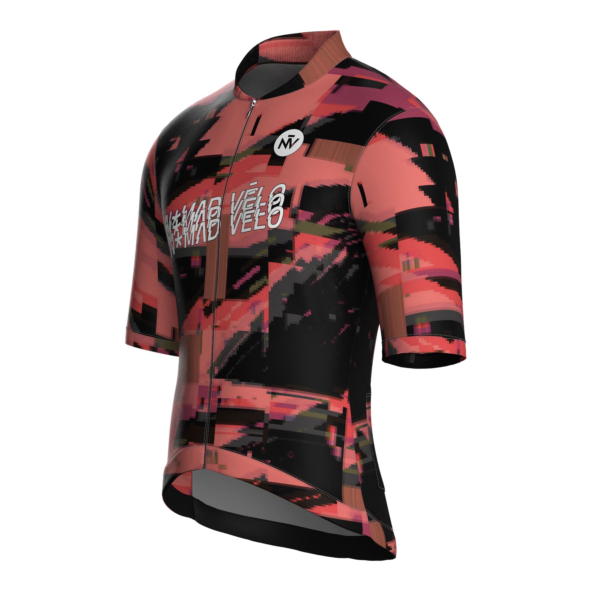Speed Red Short Sleeve Jersey | Nomad Vélo