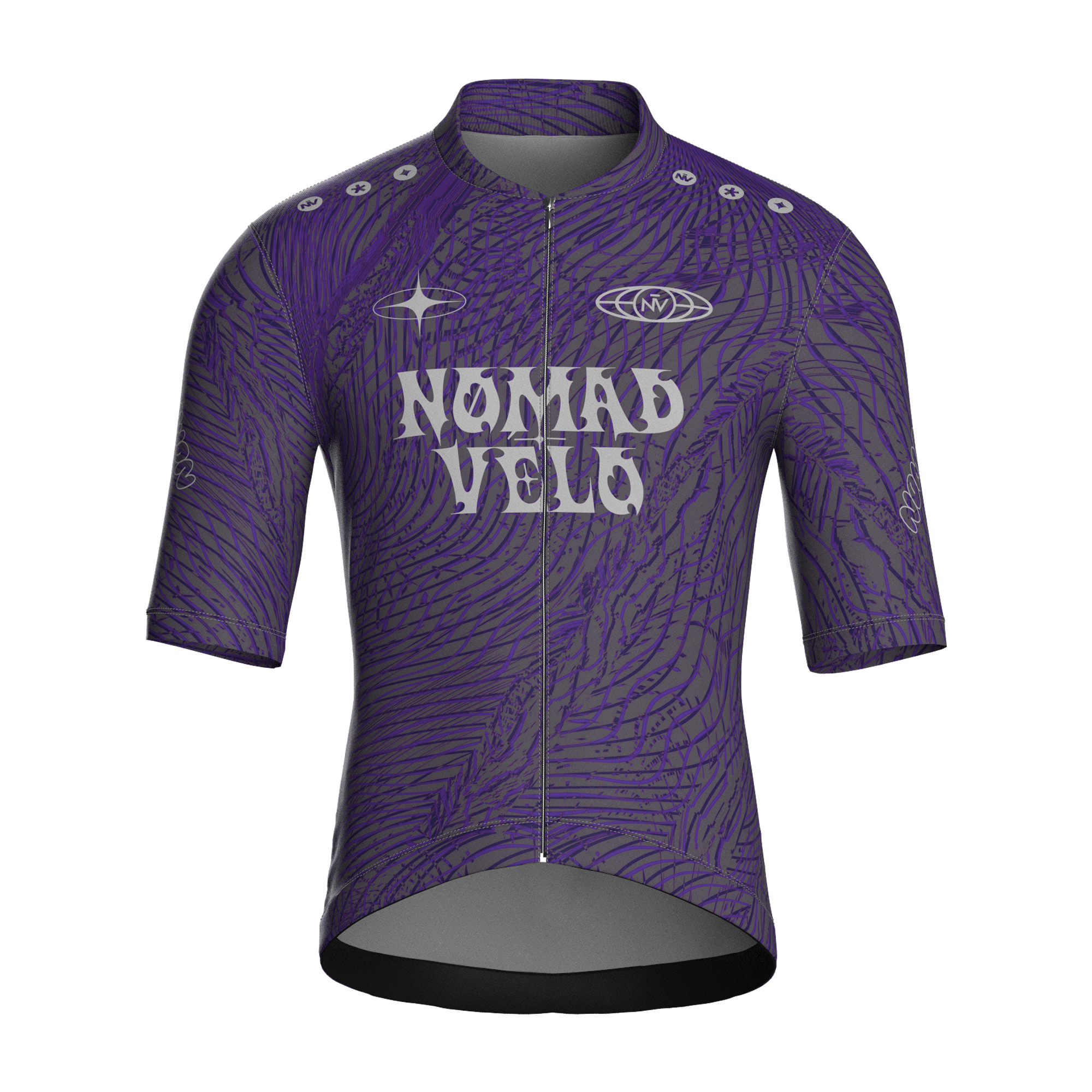 Coco Purple Short Sleeve Jersey | Nomad Vélo