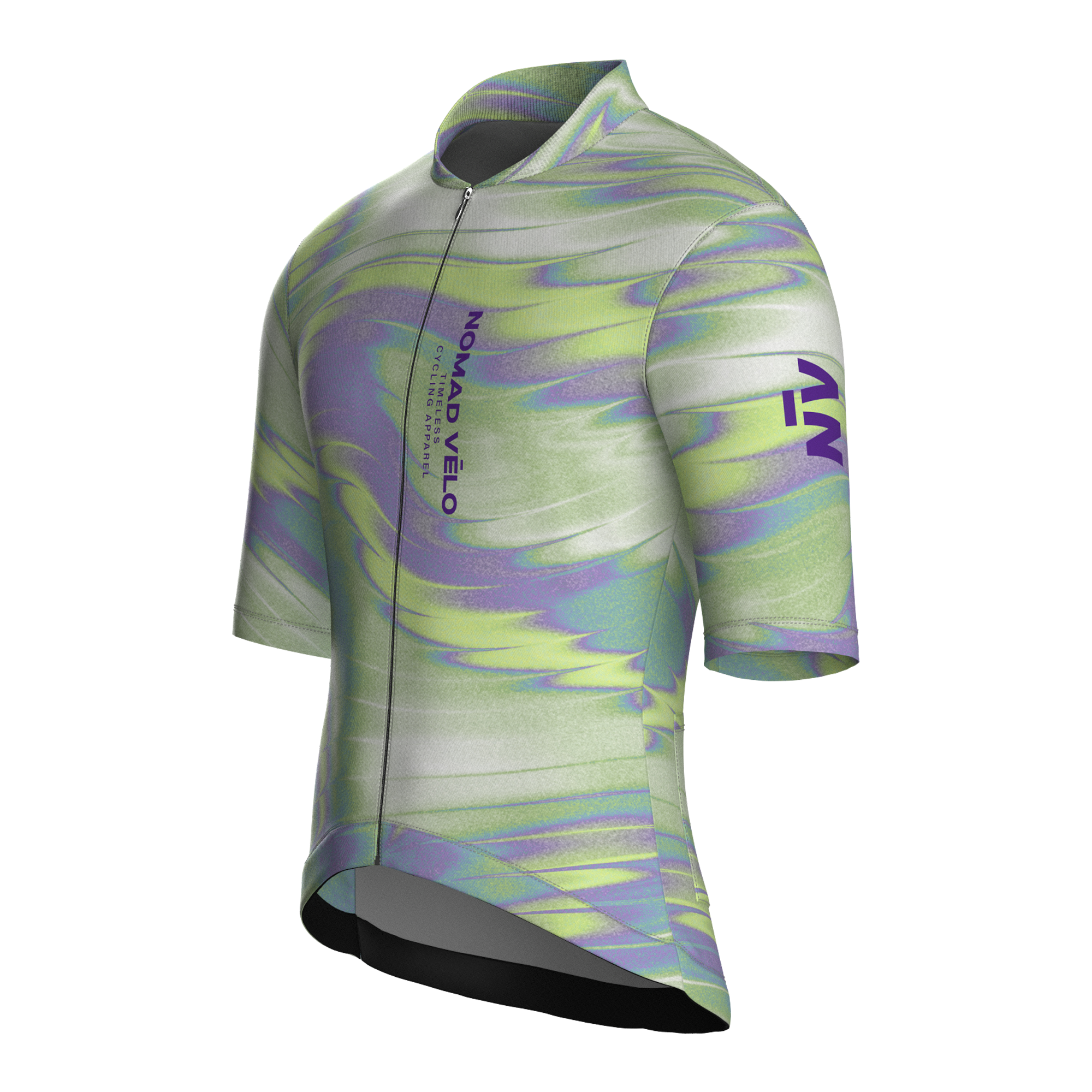 Magic Green Short Sleeve Jersey | Nomad Vélo