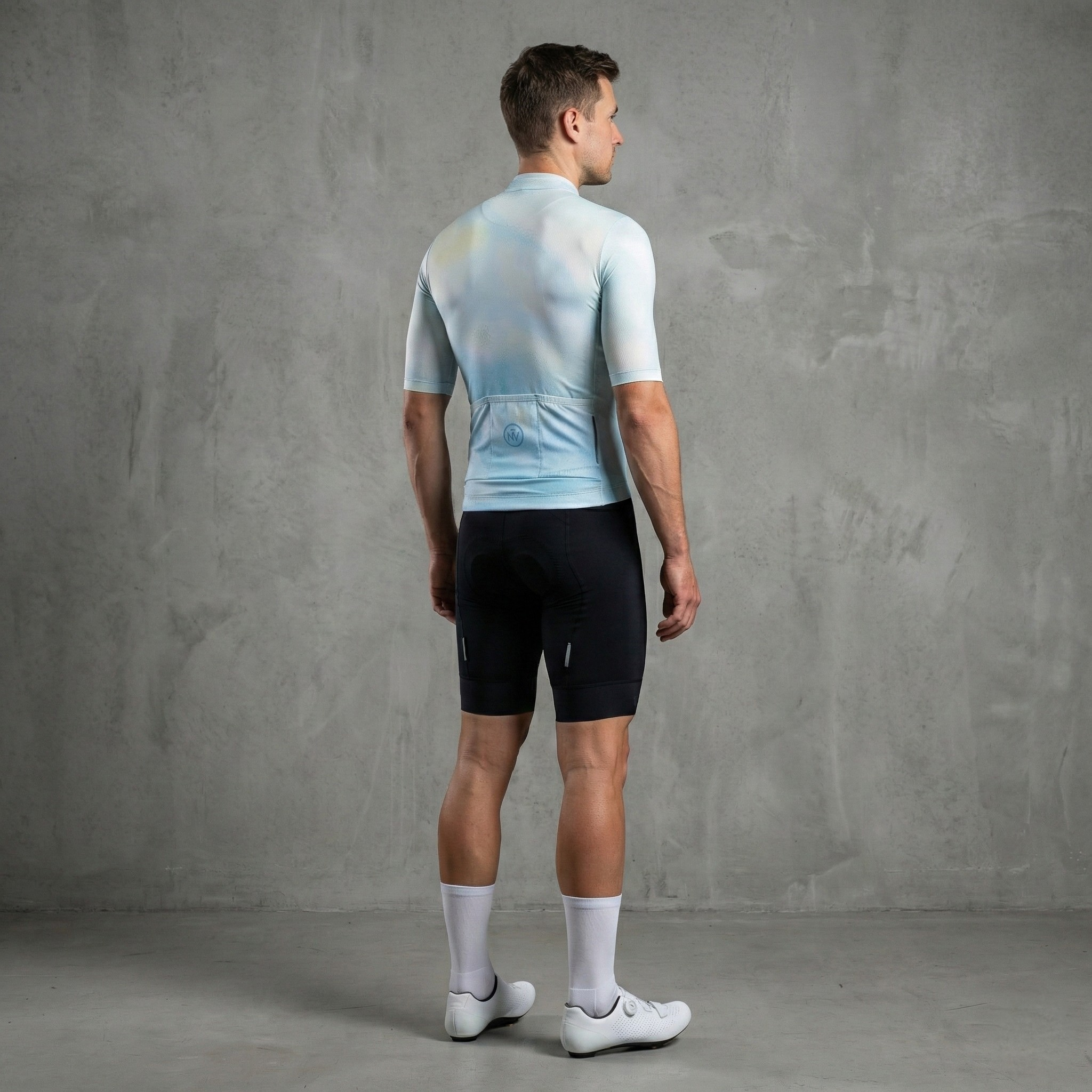 Yellow Rainbow Aero Cycling Jersey - Yellow Rainbow Jersey