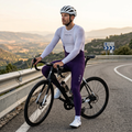 Purple Cycling Bib Tights
