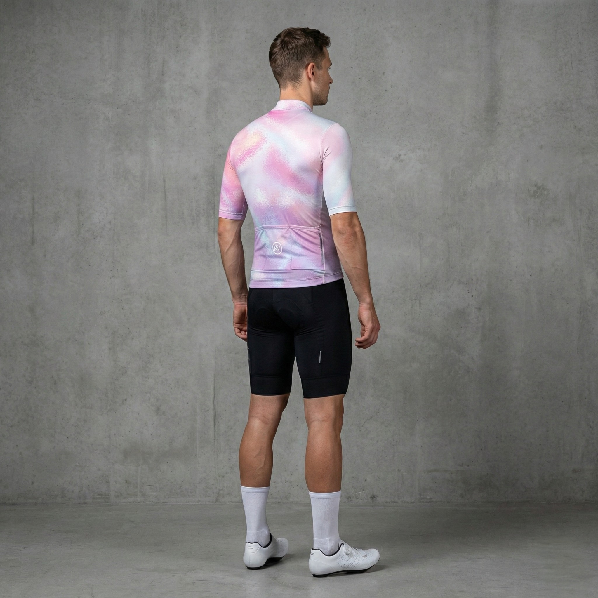 Light Rainbow Сamouflage Aero Cycling Jersey - Light Rainbow Jersey