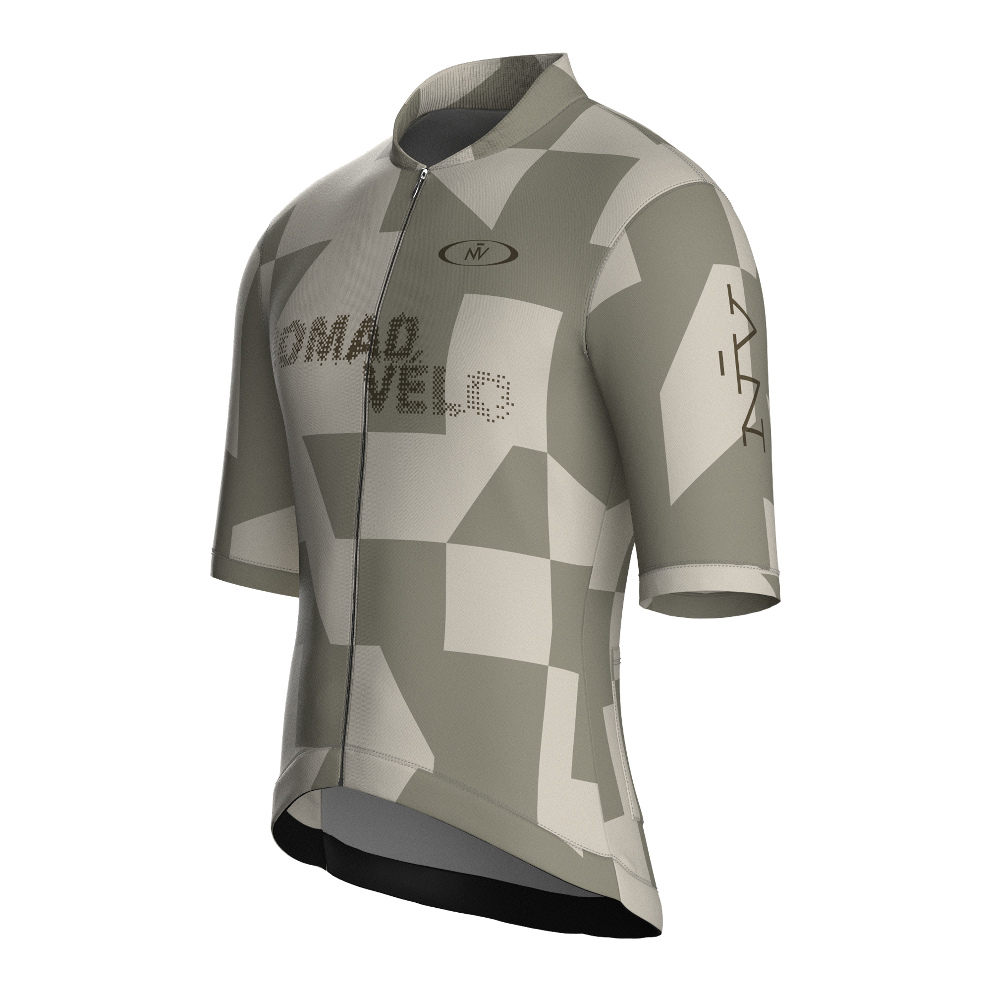 Vector Grey Short Sleeve Jersey | Nomad Vélo