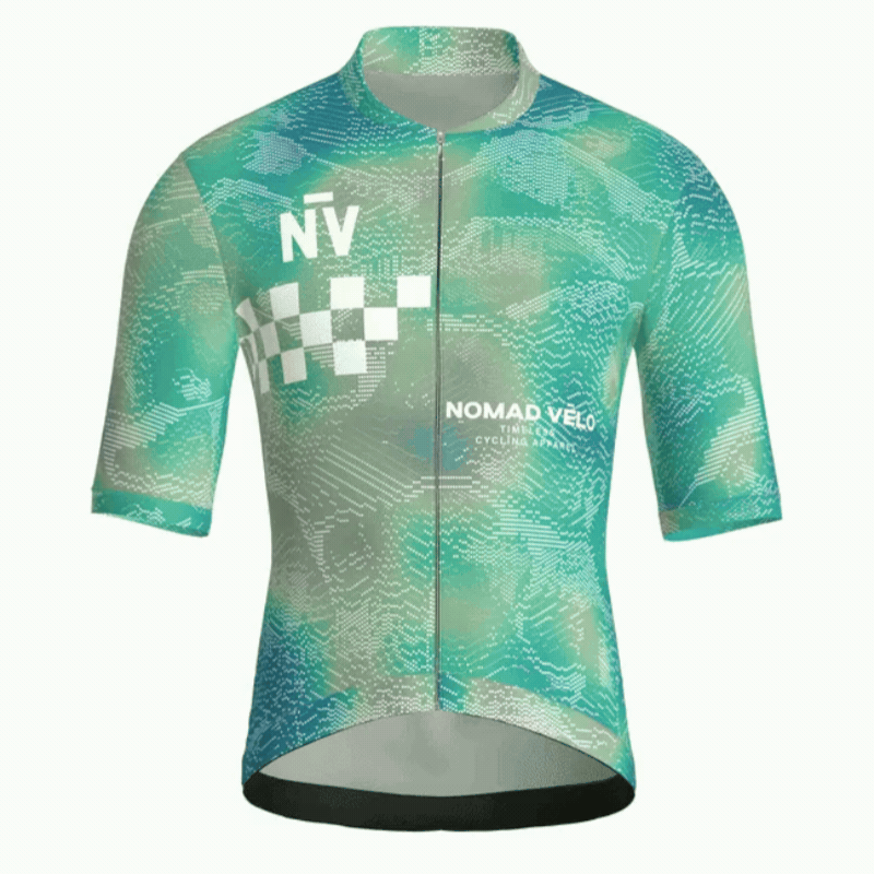 Race Green Short Sleeve Jersey | Nomad Vélo