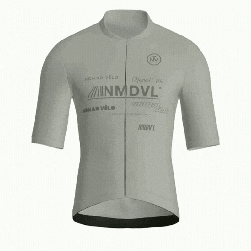 Element Grey Short Sleeve Jersey | Nomad Vélo