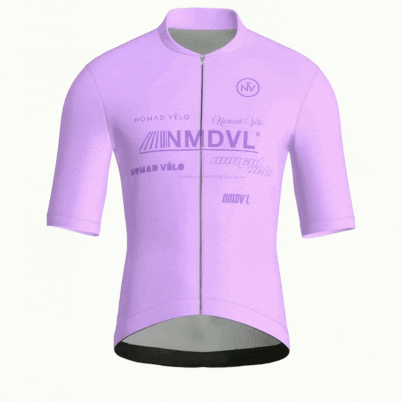 Element Purple Short Sleeve Jersey | Nomad Vélo