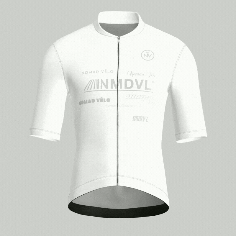 Element White Short Sleeve Jersey | Nomad Vélo
