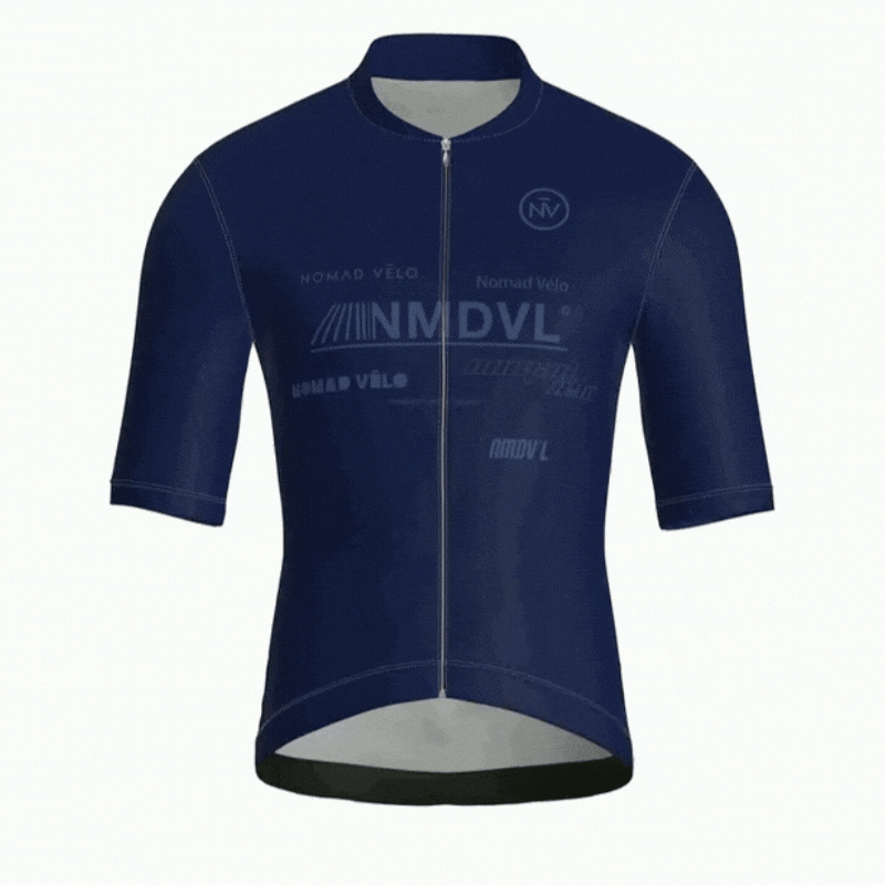Element Dark Blue Short Sleeve Jersey | Nomad Vélo