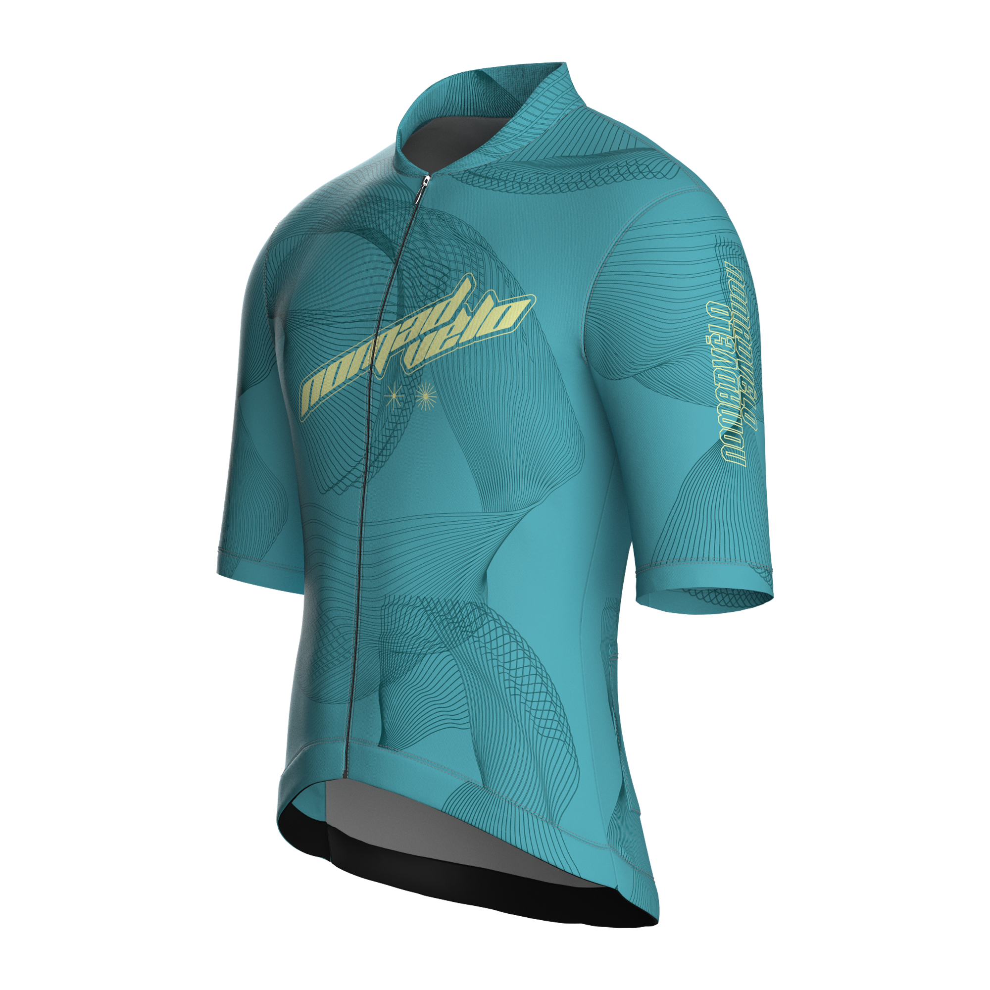 Breakaway Turq Short Sleeve Jersey | Nomad Vélo
