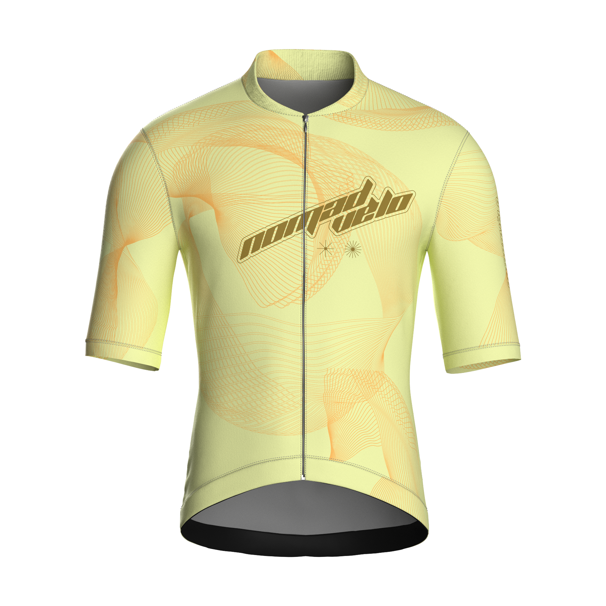 Breakaway Yellow Short Sleeve Jersey | Nomad Vélo