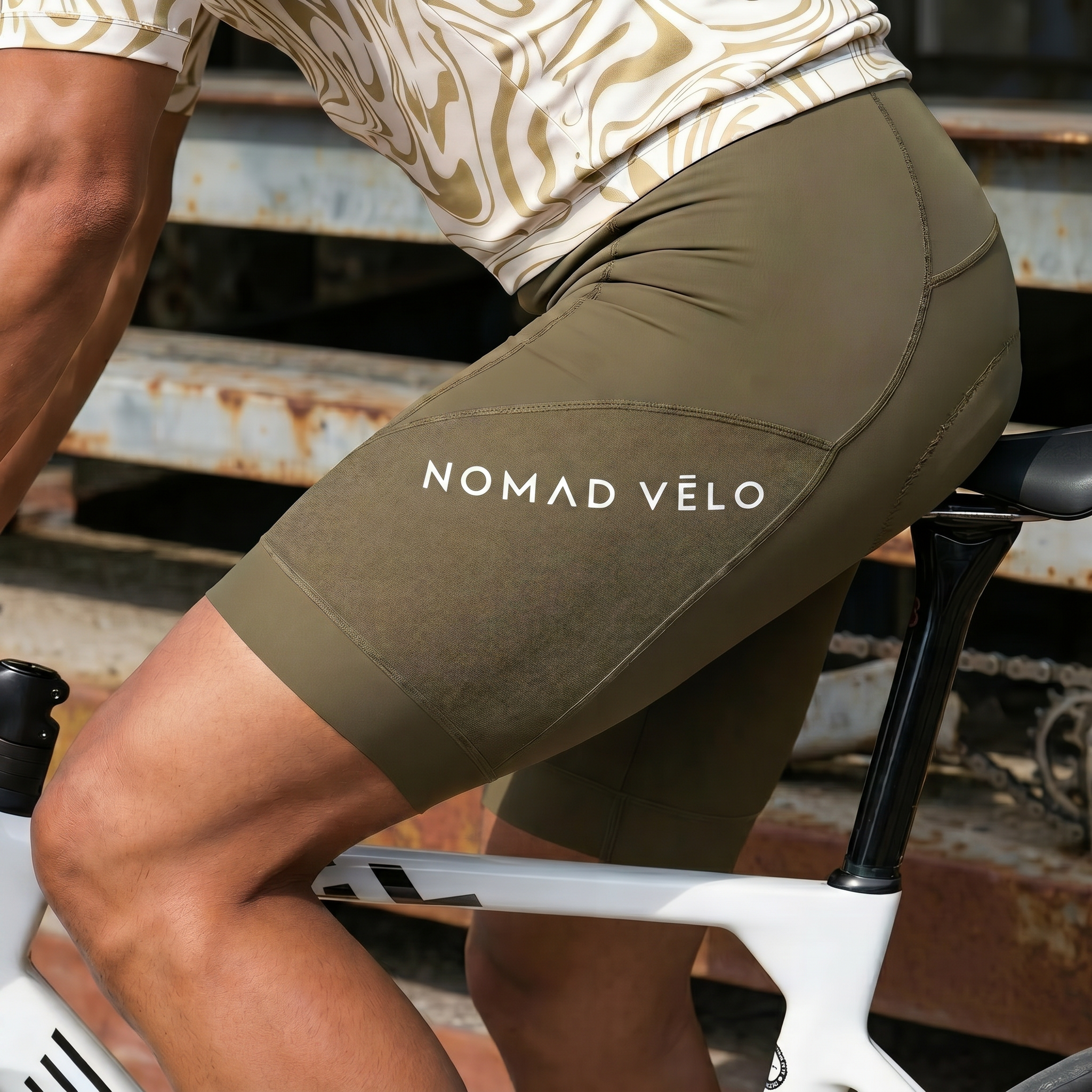 Nomad Bib Shorts Brown
