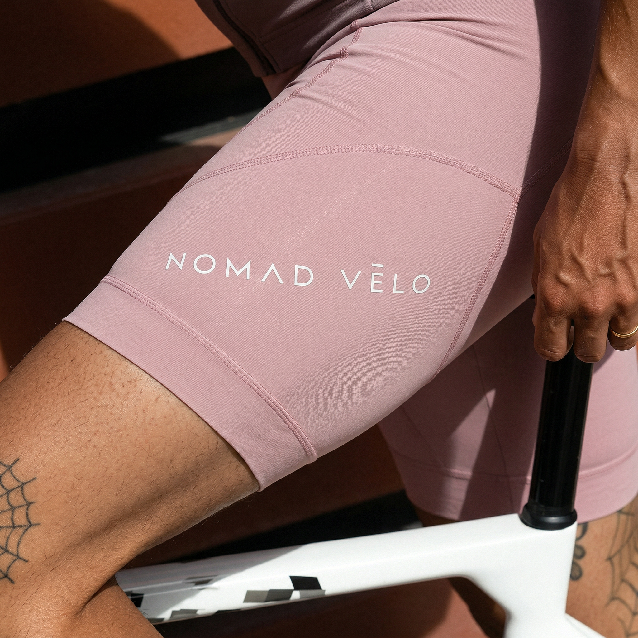 Nomad Bib Shorts Pink