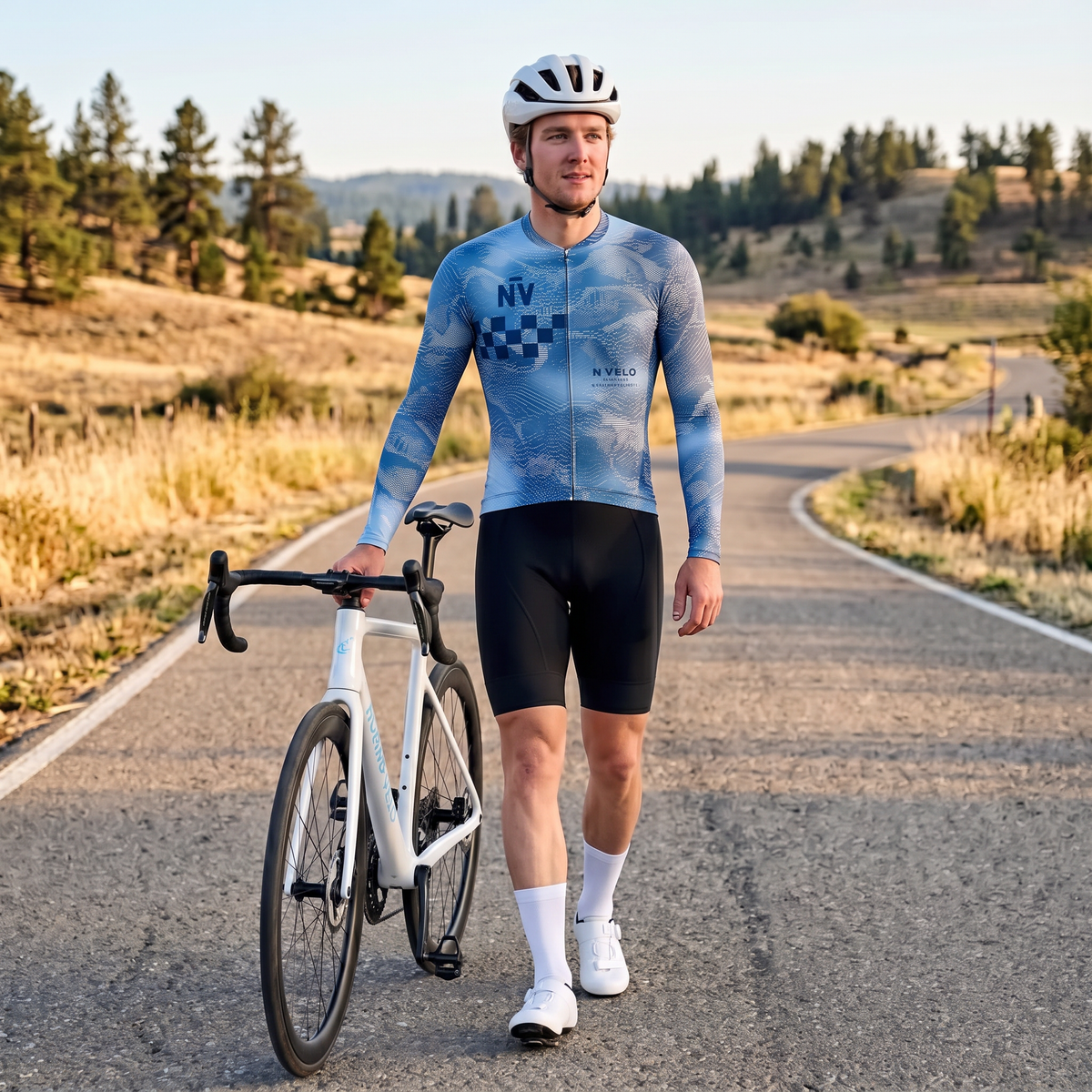Race Glacier Long Sleeve Jersey