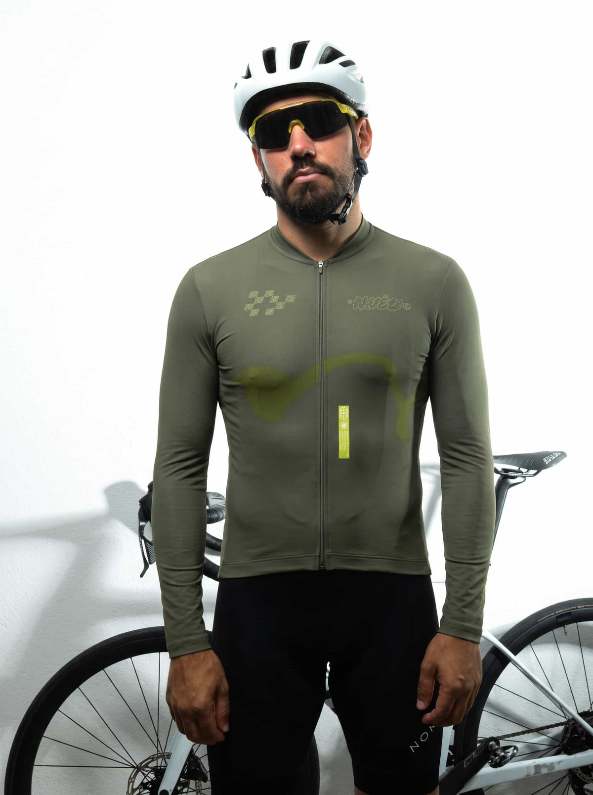 Haze Moss Jersey – Cycling Long Sleeve Race Fit