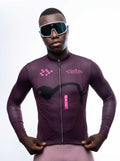 Haze Mulberry Jersey – Cycling Long Sleeve Race Fit