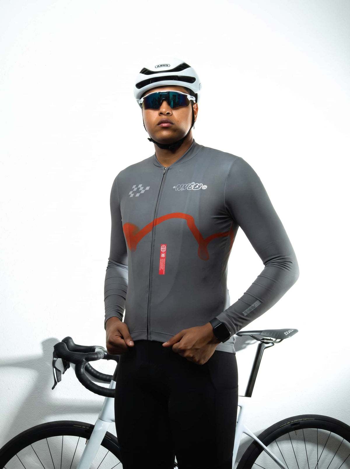 Haze Ferro Jersey – Cycling Long Sleeve Race Fit