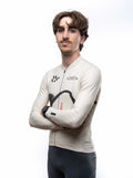 Haze Chalk Jersey – Cycling Long Sleeve Race Fit